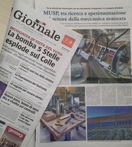 DIGIMAN pubblicato su "Il Giornale"