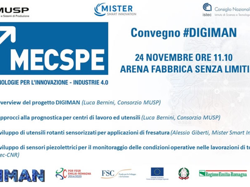 DIGIMAN in fiera a MECSPE 2021