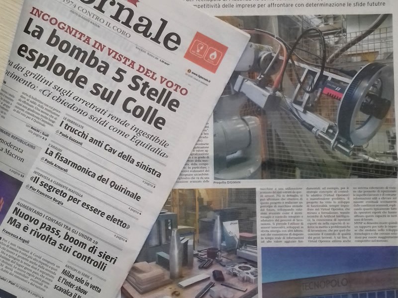 DIGIMAN pubblicato su "Il Giornale"