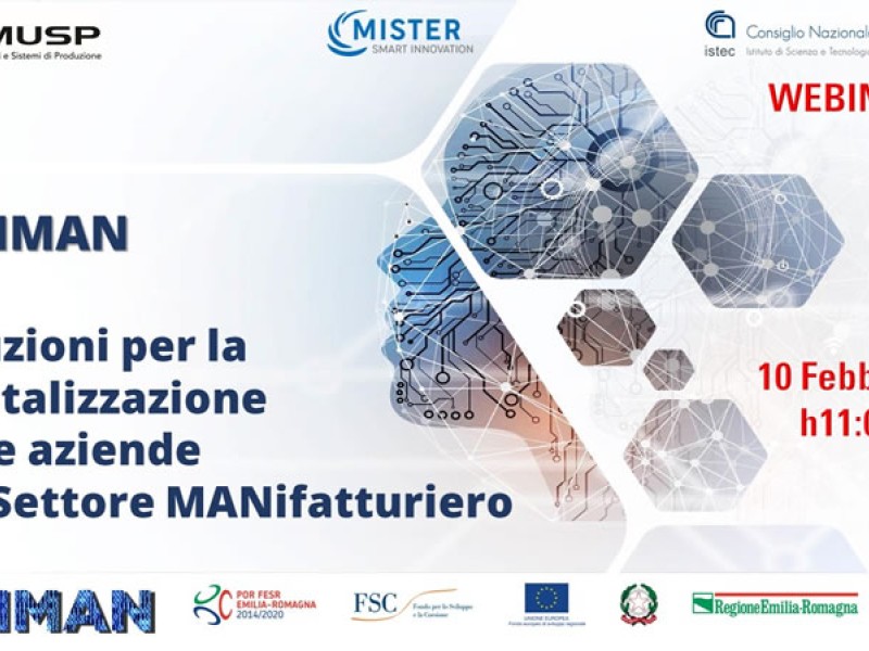 WEBINAR Risultati del progetto “Digiman”